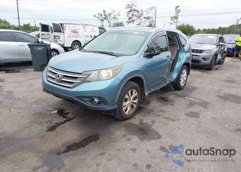 2013 Honda Cr-V Ex-L z USA, uszkodzony, nr VIN 5J6RM3H77DL009968